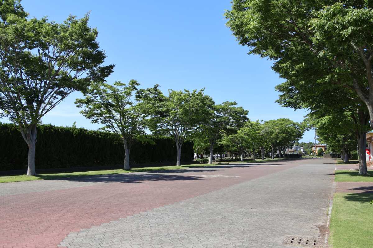 アプローチ広場画像