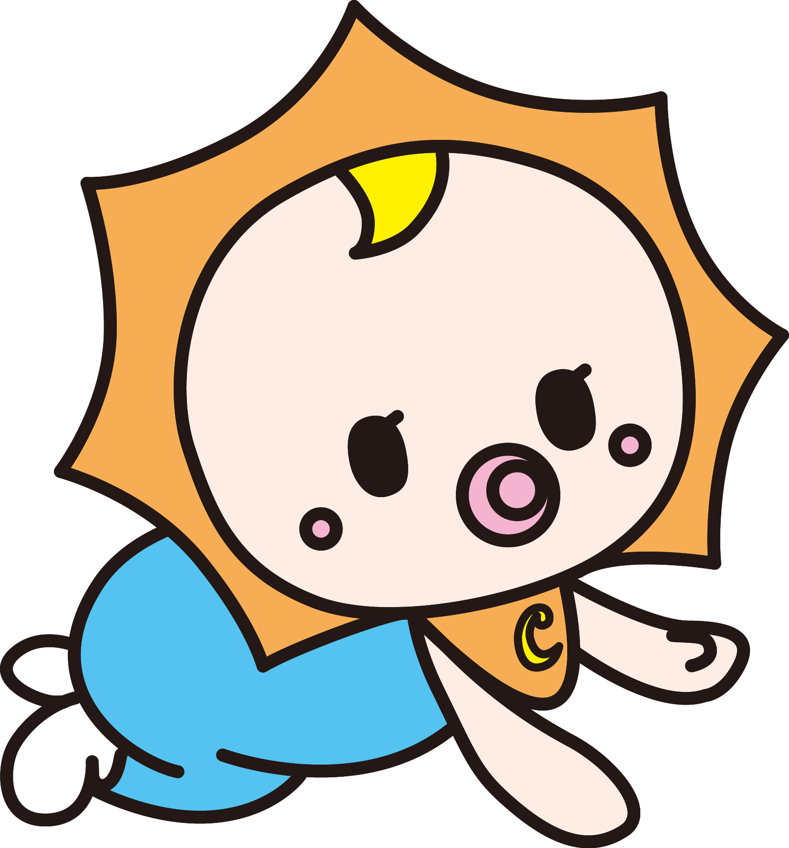 赤ちゃん太陽くん画像